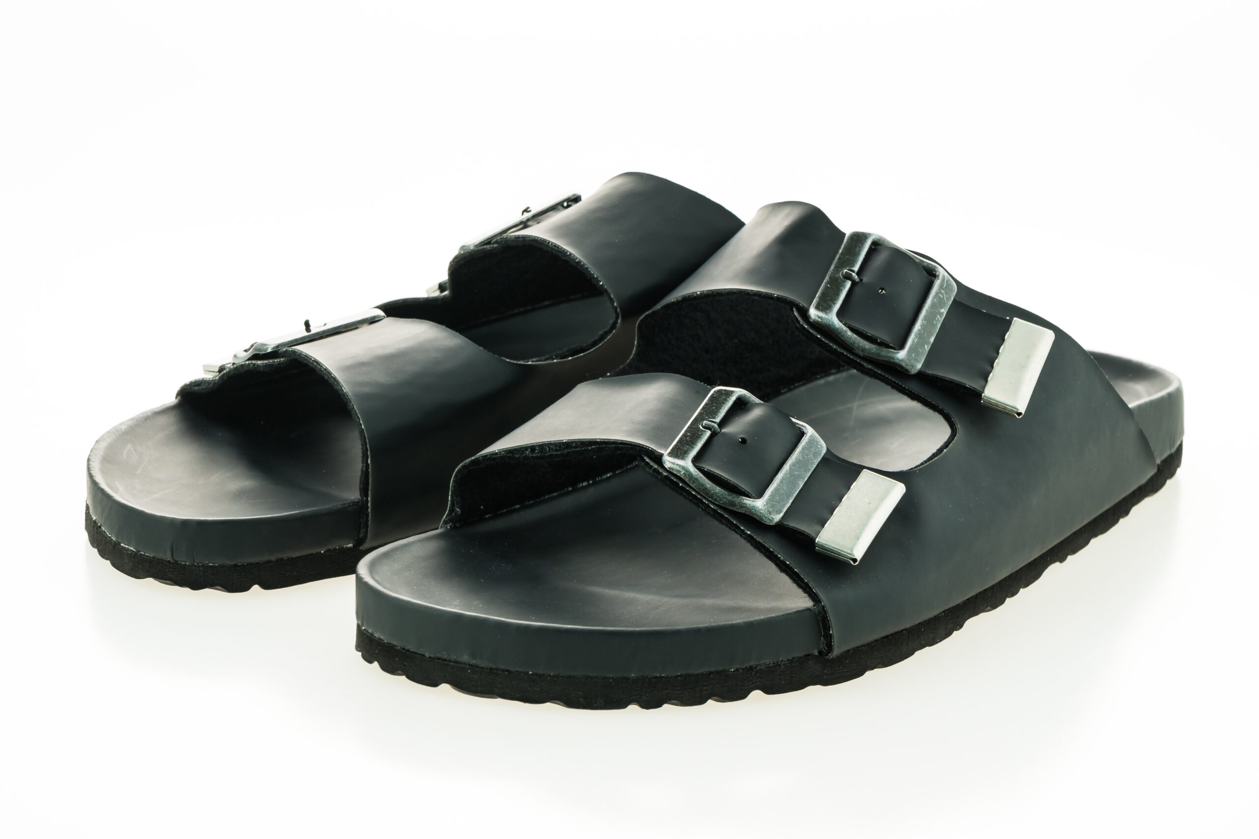 men leather sandal and flip flop shoes